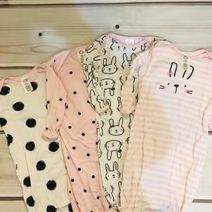 Baby girl sleeper sacks